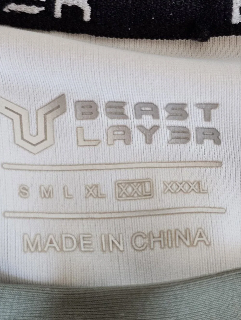 Beast Layer Men's Long Sleeve Swim Shirt Sun Protection, XXL 2XL